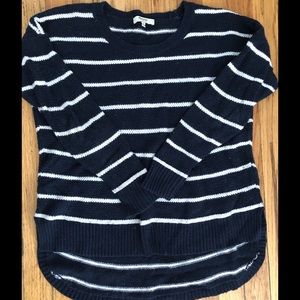 Made well blue striped sweater